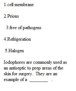 Exam 5 Chapter 11